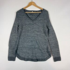 Toad&Co Medium Sweater Gray Womens Merino Wool Gorpcore Hiking Quiet Luxury Eco